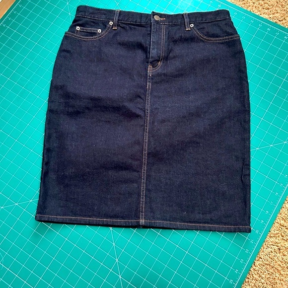 NWOT Ralph Lauren Denim Skirt - Picture 1 of 4